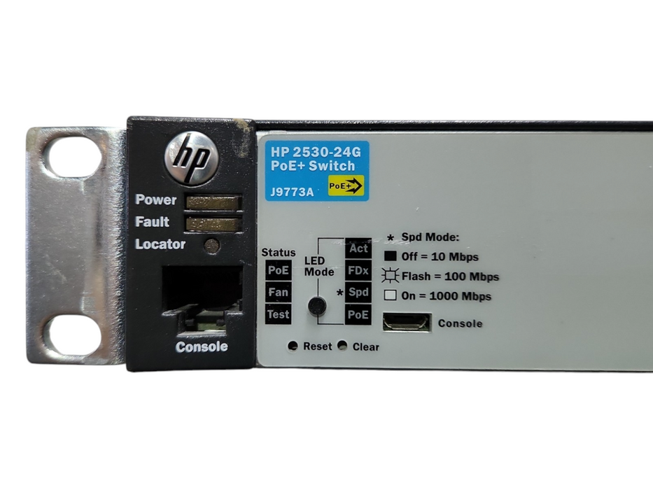 HP 2530-24G POE+ J9773A | 24-Port Gigabit Ethernet Managed Network Switch