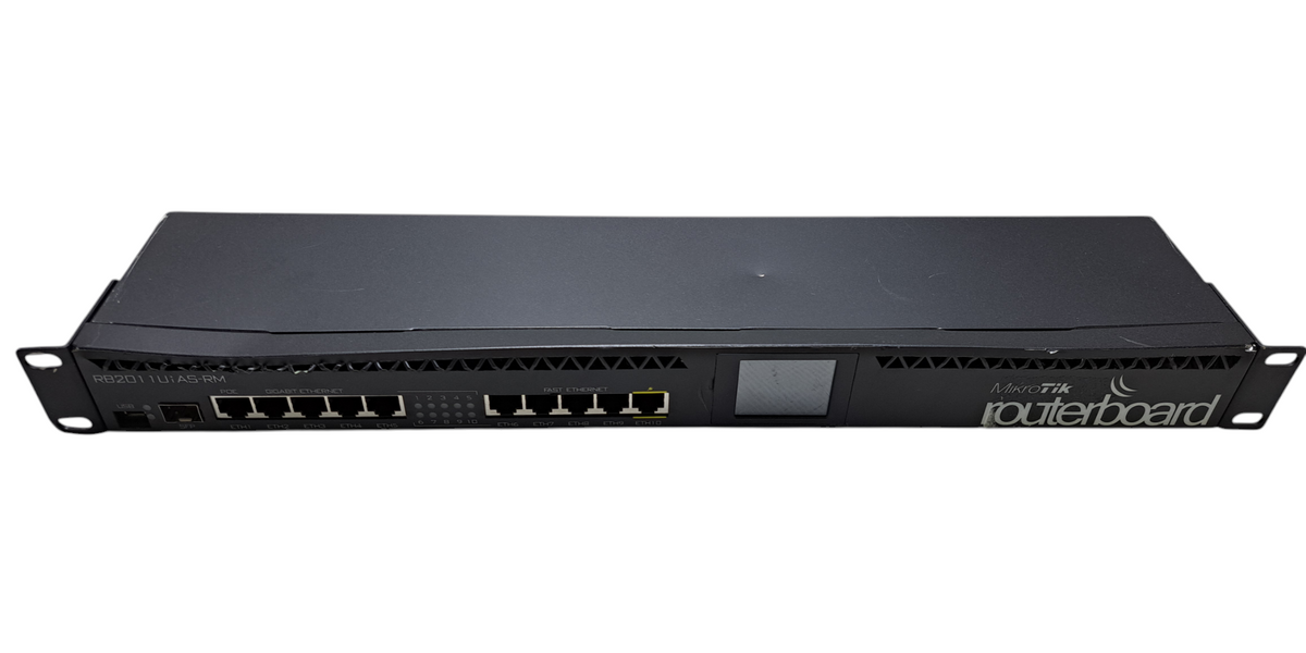 MikroTik RB2011UiAS-RM Routerboard Gigabit Router w/ SFP