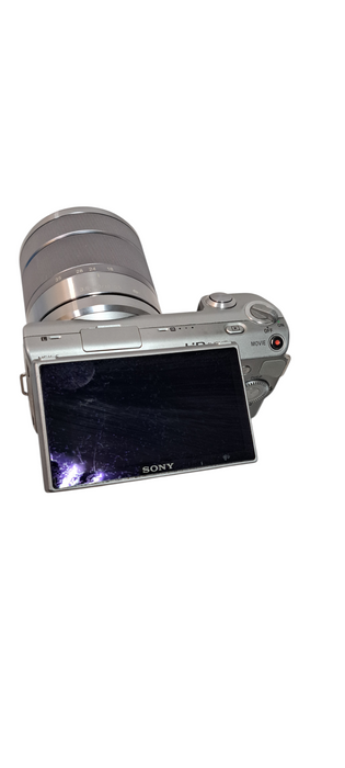 Sony Alpha NEX-5 16.1MP Digital Camera - Silver NEX5 |READ