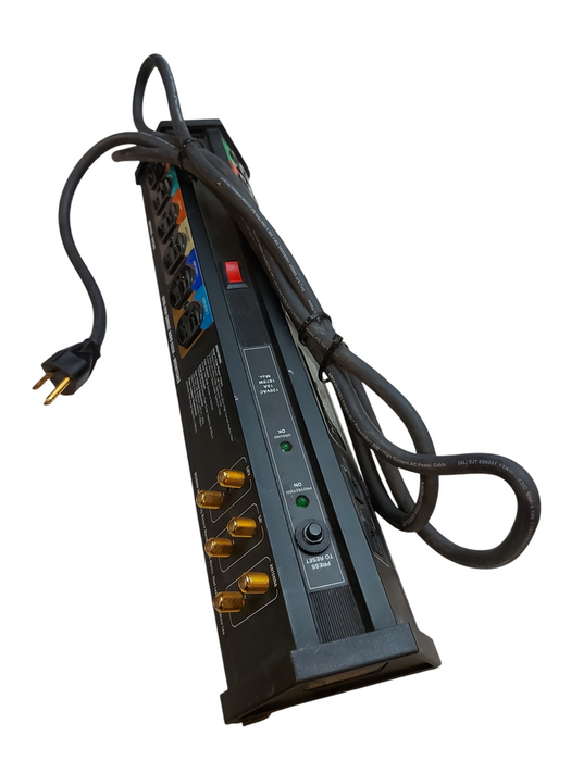 Monster Power Bar HTS2000 Home Theater Power Strip Surge Protector Bar