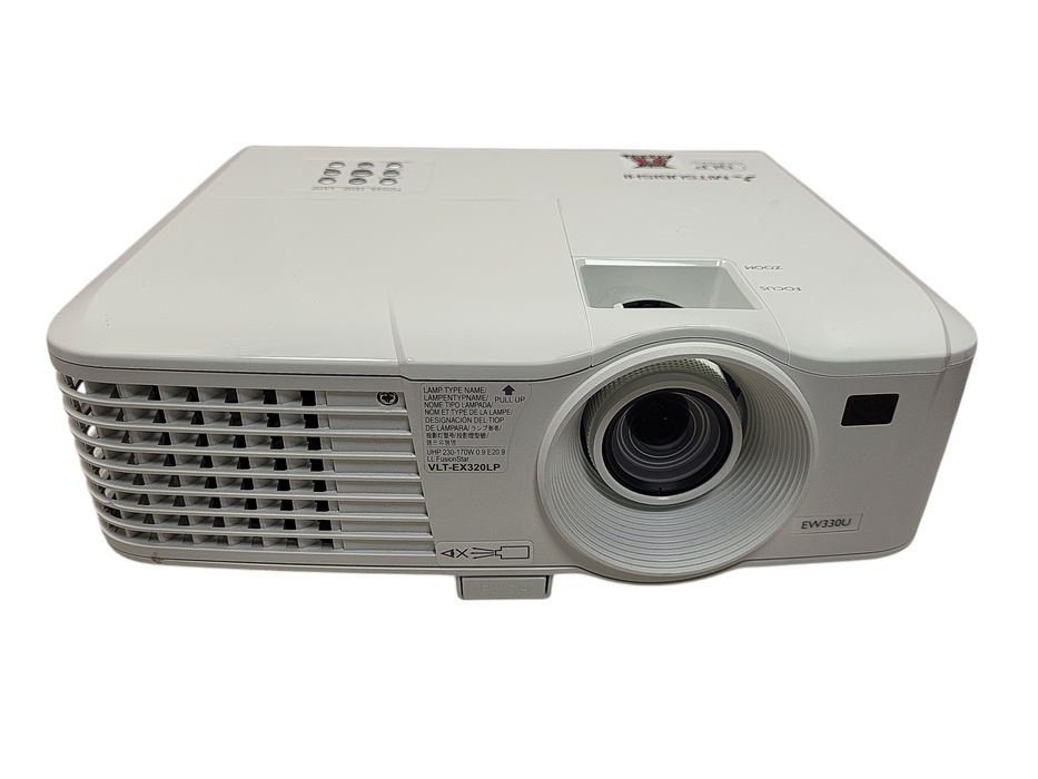 Mitsubishi EW330U WXGA DLP Projector Lamp hour: 54h No remote $