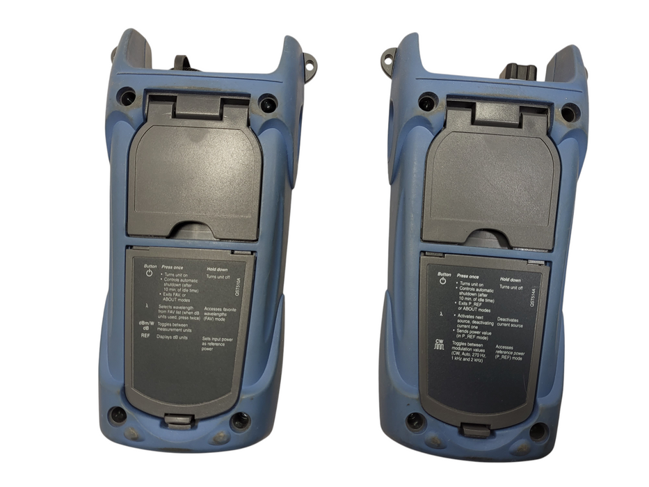 Exfo FLS-300 Light Source & FPM-300 Power Meter SM & MM Test Set w/ 1x AC $