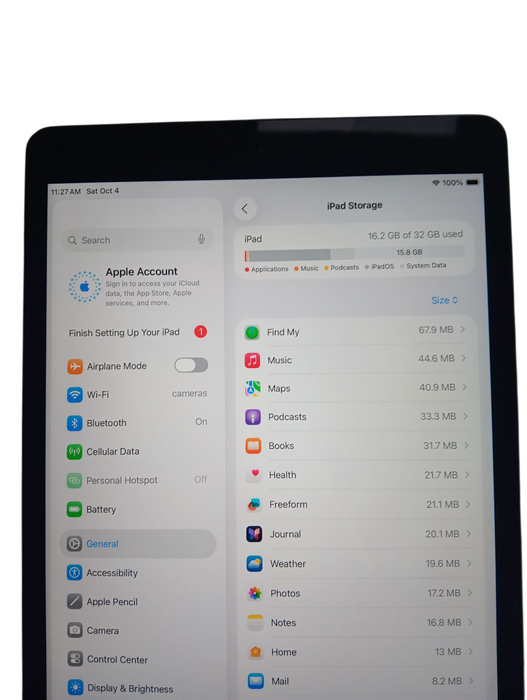 Apple iPad 8th Gen - 32GB - Space Gray [A2428 | Wifi + Cellular]