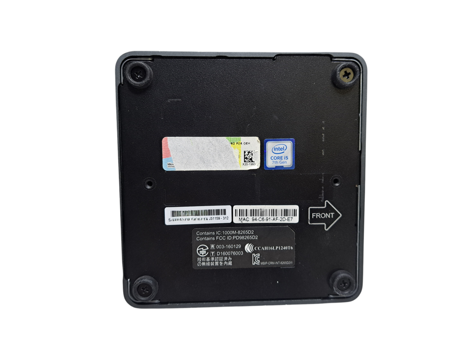 Intel NUC7i5BNB Mini PC | Intel Core i5-7260U @2.20GHz, 8GB DDR4, 250GB SSD )