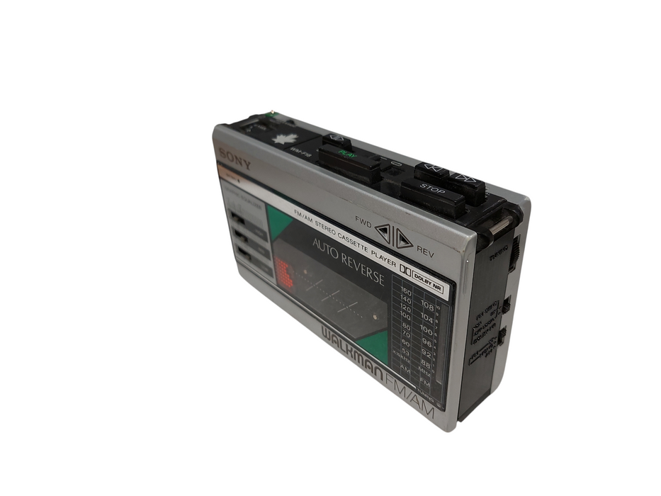 Sony Walkman FM/AM Stereo 2-Band Cassette Player Model: WM-F18/F28 =