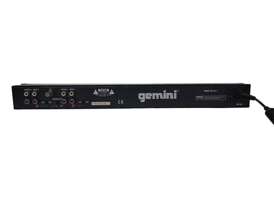 Gemini KL-1 T-Minus Zero Frequency Eliminator W/power adapter