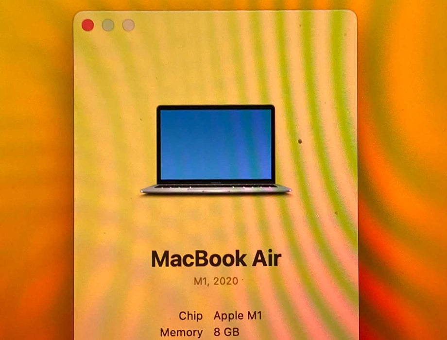 Apple MacBook Air 13" M1 2020 8GB  256SSD Faulty Battery For Parts/Repair!