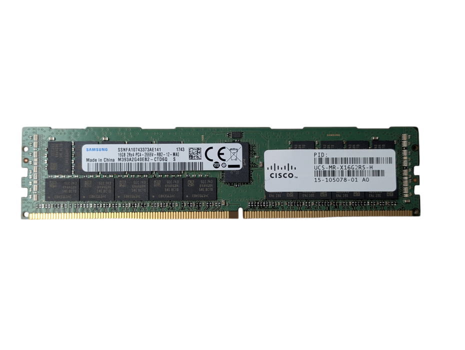16GB DDR4 Server RAM Memory Samsung 16GB 2Rx4 Pc4-2666V-RB2-12-MA0 Q-