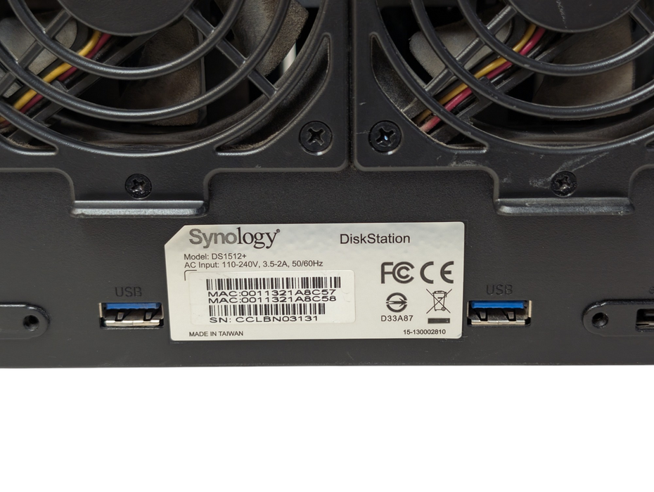 Synology DS1512+ 5 bay NAS Please READ  -
