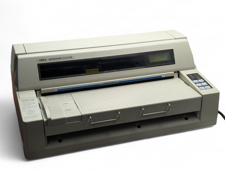 OKI Microline 8480FB Impact Printer Please READ  -