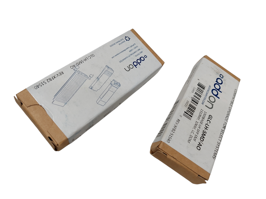 2- ADDON GLC-LH-SMD-AO 1000 Base- LH SFP SMF 1310NM, 10KM, LC,DOM  =