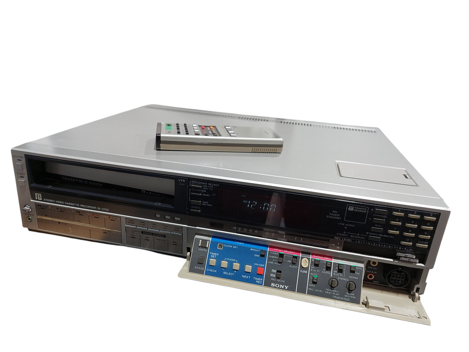 Sony Beta Hi-Fi Stereo Video Cassette Recorder Model: SL-2700 =
