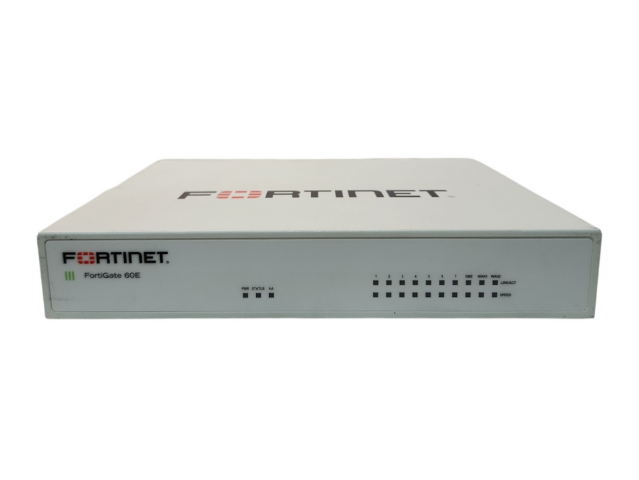 Fortinet Fortigate-60E FG-60E, Network Security Firewall, Factory Reset