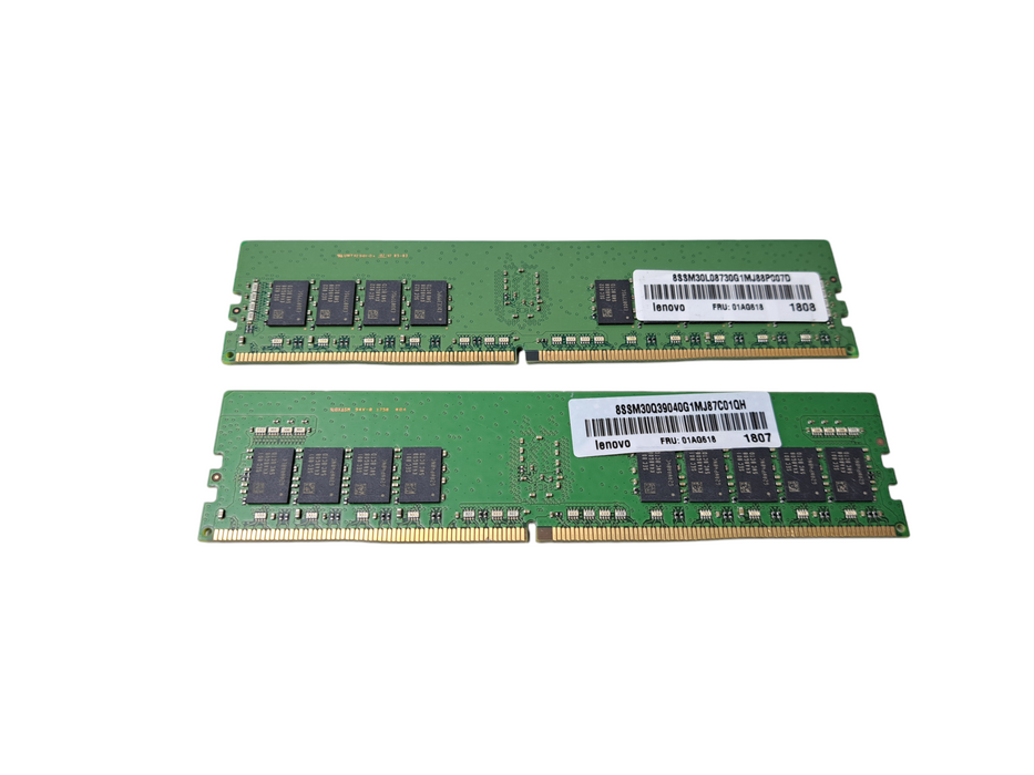 Lot of 2x Samsung 16GB 2Rx8 PC4-2666V-RE1/2 | DDR4 Server Memory