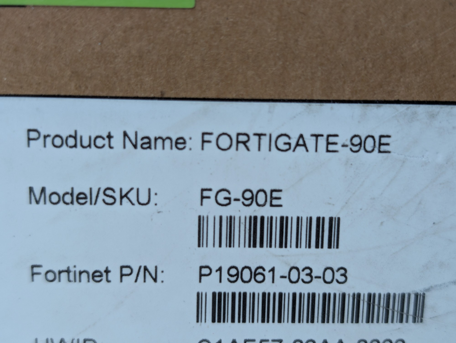 Fortinet Fortigate-90E FG-90E firewall appliance NEW  -