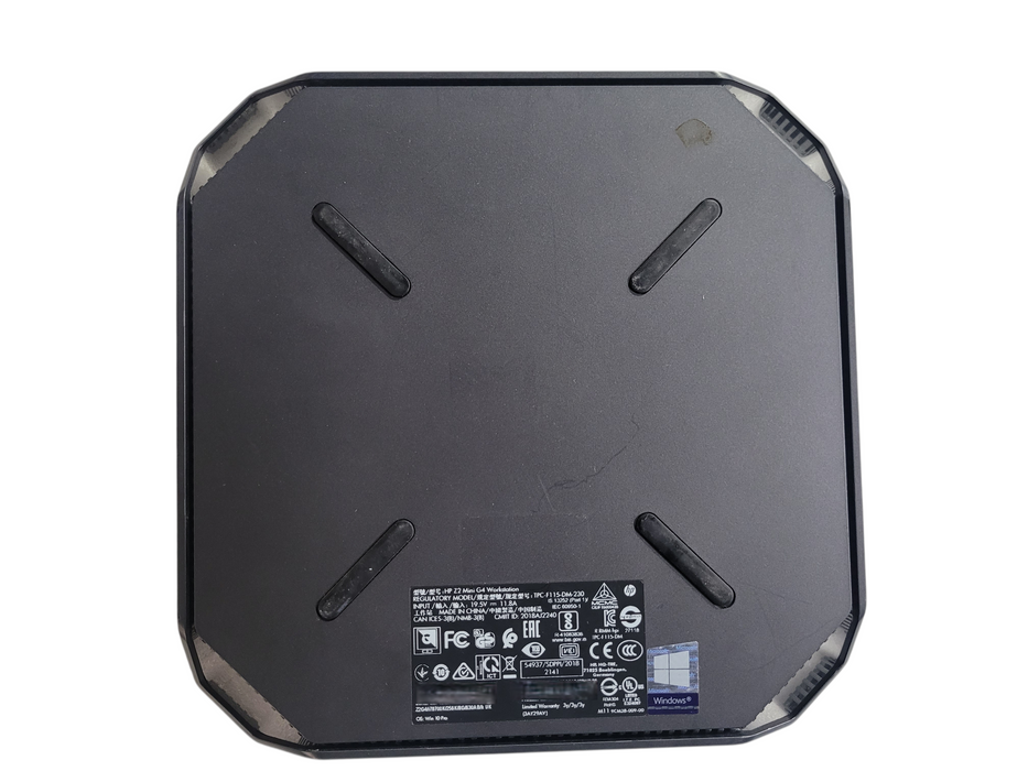 HP Z2 Mini G4 Workstation | i7-8700 @3.20GHz, 16GB DDR4, 256GB NVMe, Quadro