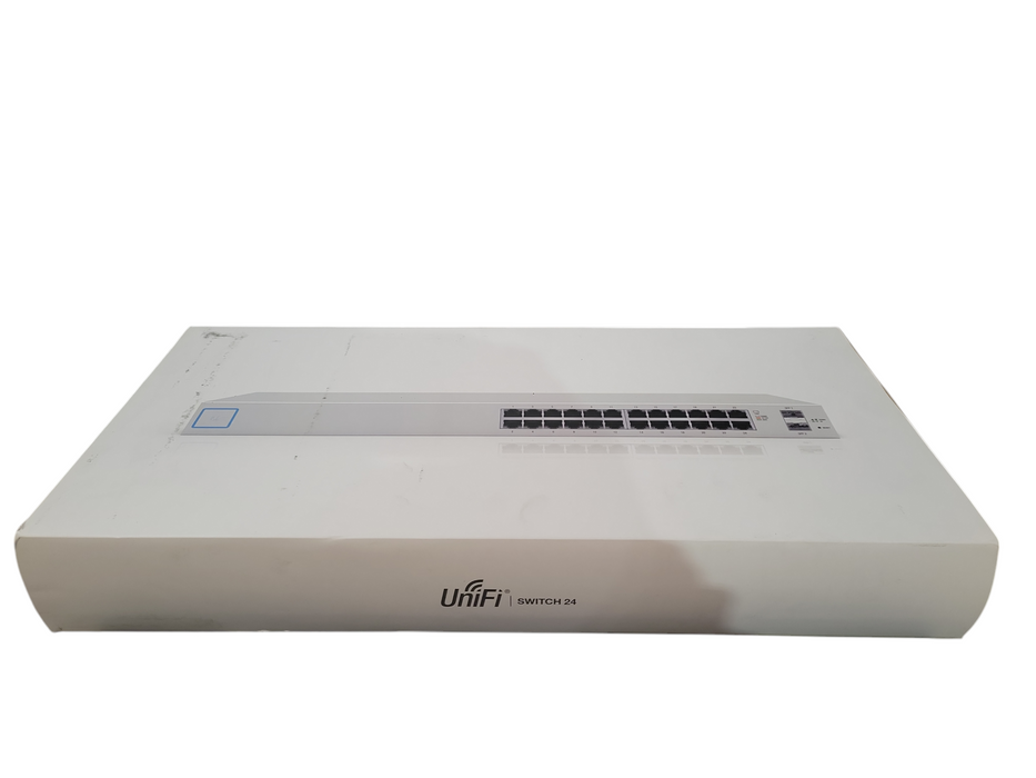 Ubiquiti Networks UniFi US-24 | 24 Ports Rack-Mountable Gigabit Ethernet Switch New Open Box !