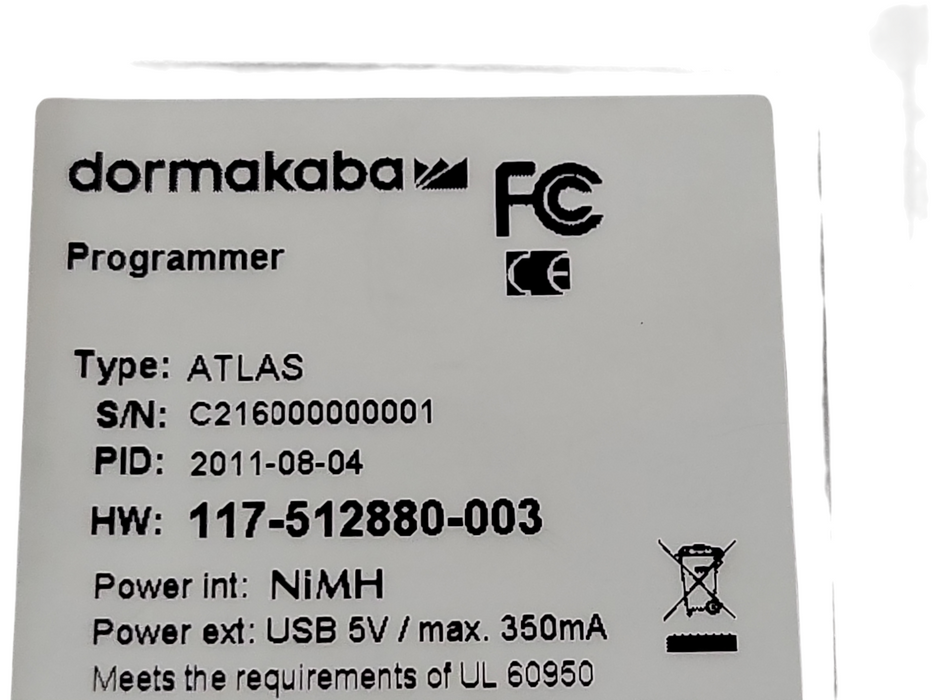 Dormakaba Kaba Atlas Handheld Programer READ _