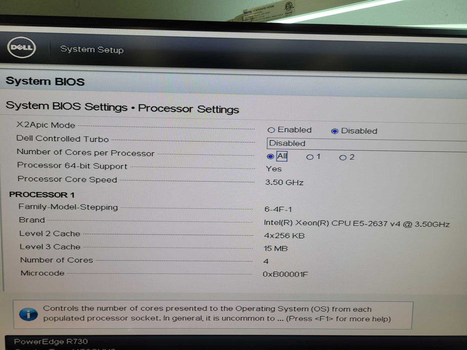 Dell PowerEdge R730 - Xeon E5-2637 v4 32GB DDR4 PERC H730 Mini 2x750W PSU %