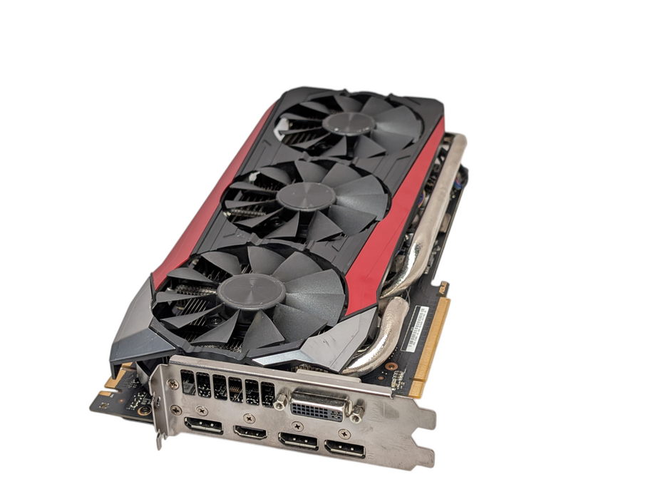 ASUS STRIX GeForce GTX 980 Ti 6GB Graphics Card STRIX-GTX980TI-DC3OC-6GD5 Q-