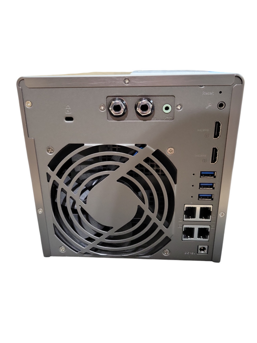 QNAP TS-453A 4-Bay NAS, Celeron N3160 1.60GHz, 4GB RAM w/ 3x 2TB HDDs  !