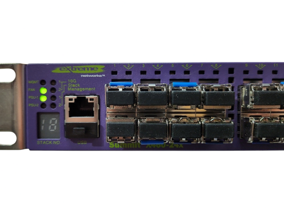 Extreme Networks Summit X460-24x 24-Port Managed Switch, READ