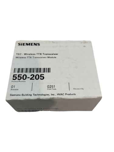 New Siemens 550-205 TEC Wireless TTX Transceiver| in box