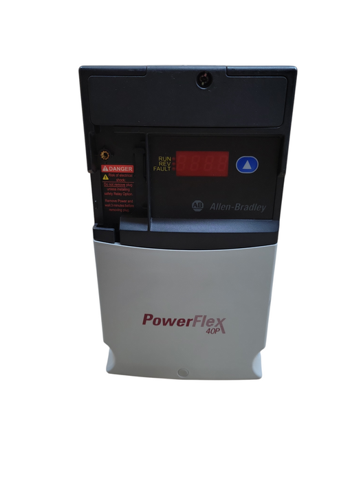 ALLEN BRADLEY 22D-B5P0N104 POWER FLEX 40P FREQUENCY INVERTER READ !