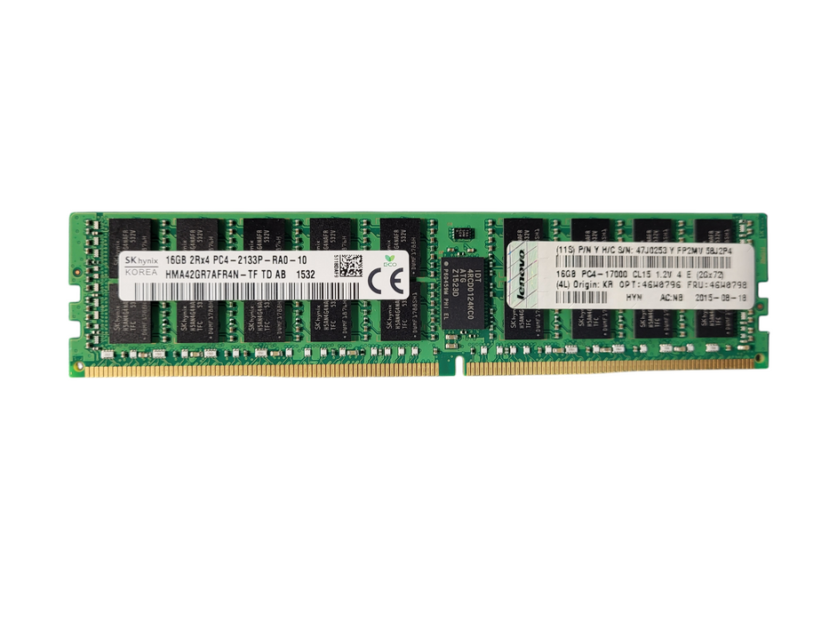 SK Hynix 16GB 2Rx4 PC4-2133P-RA0 | DDR4 Server Memory HMA42GR7AFR4N-TF Q$