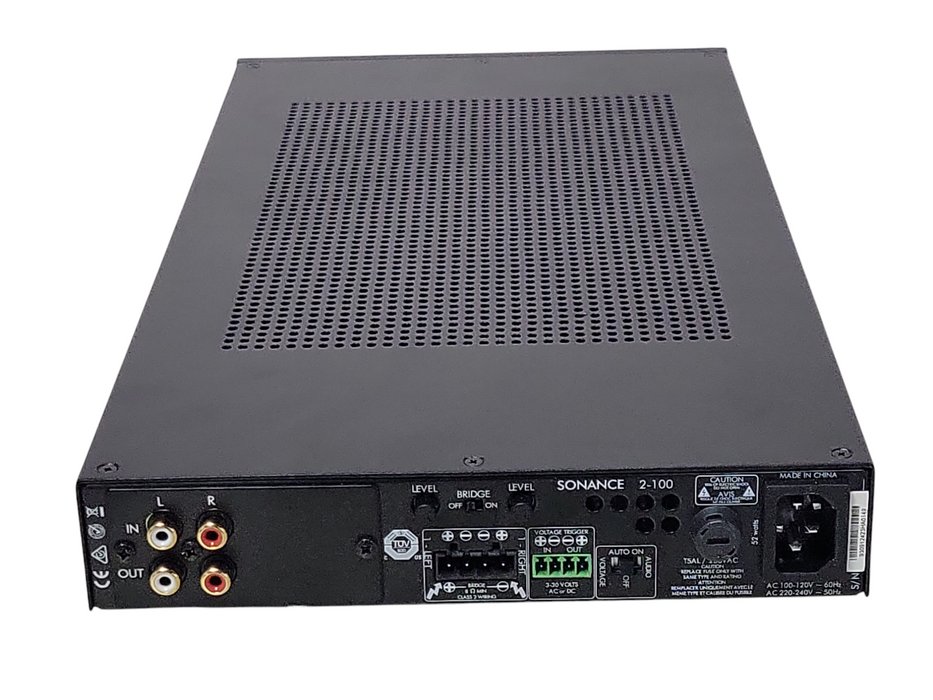 Sonance 2-100 200W 2.0-Ch. Digital Power Amplifier, Read _