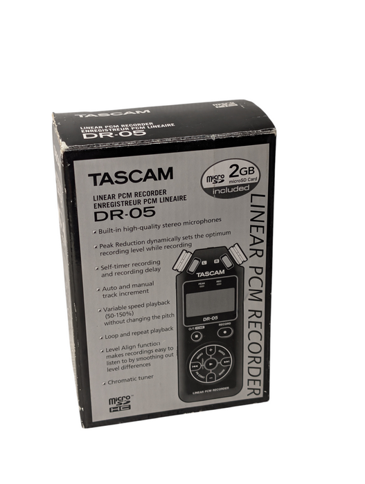 TASCAM DR-05 Linear PCM recorder   -