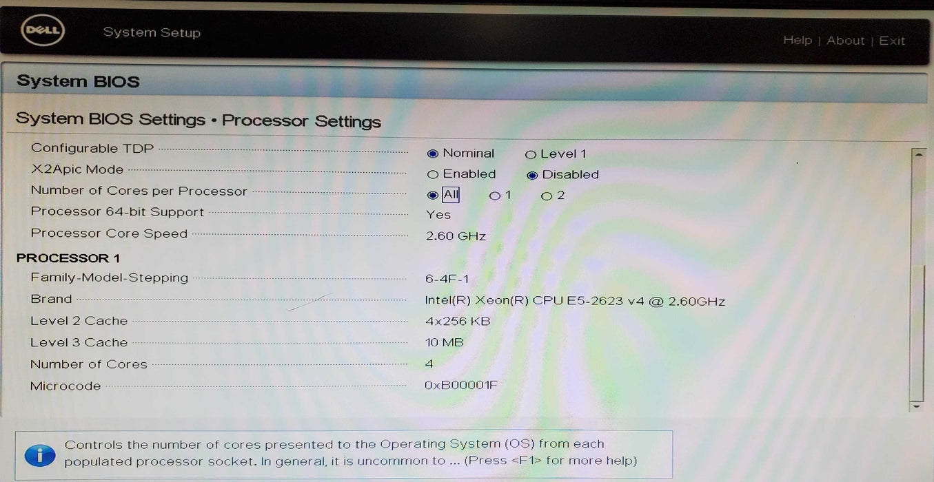 Dell PowerEdge R430 1x Xeon E5-2623 v4 16GB DDR4 H730 Mini - No HDD