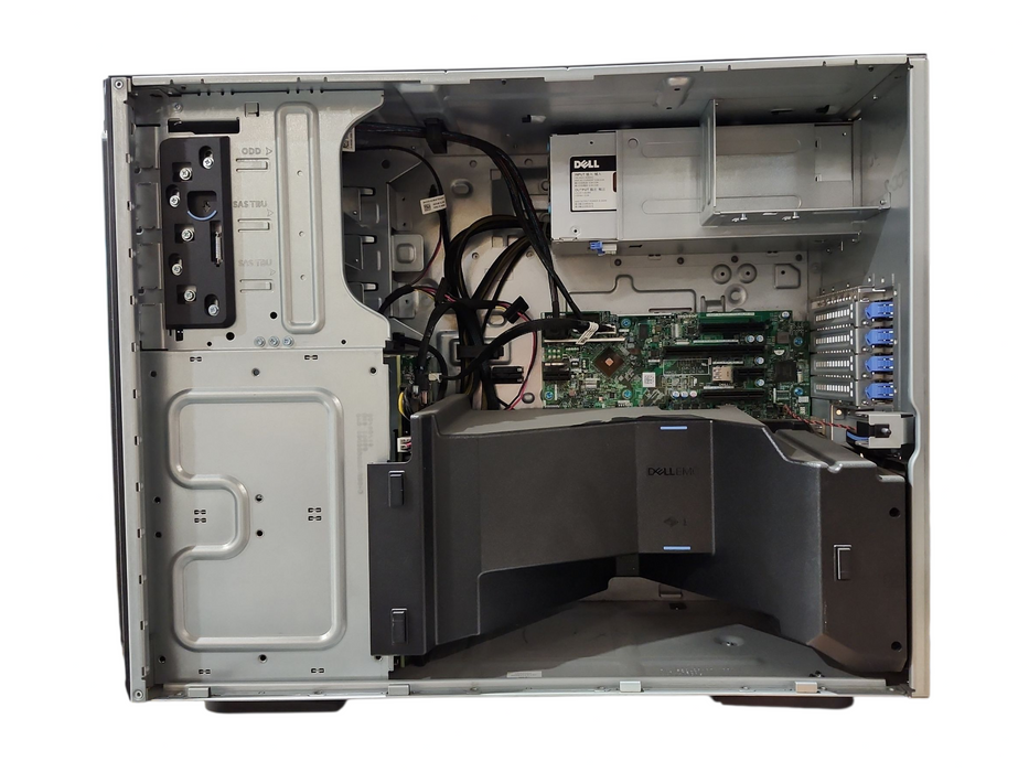 Dell PE T340 8x3.5", Xeon E-2146G 3.50GHz, 16GB DDR4, No HDD&RAID, 350W