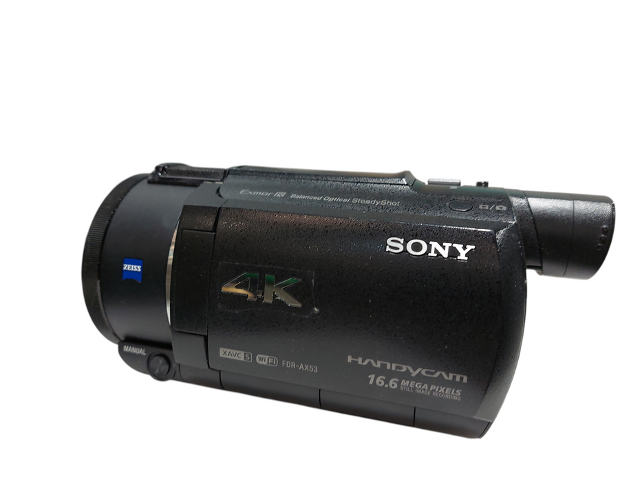Sony Digital 4K HandyCam Video Camera Recorder 16.6MP Wi-Fi Model: FDR-AX53 =