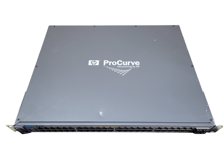 HP Procurve 2910AL-48G-PoE+ J9148A 48 Port Gigabit PoE+ Switch w/ Rack Ears !