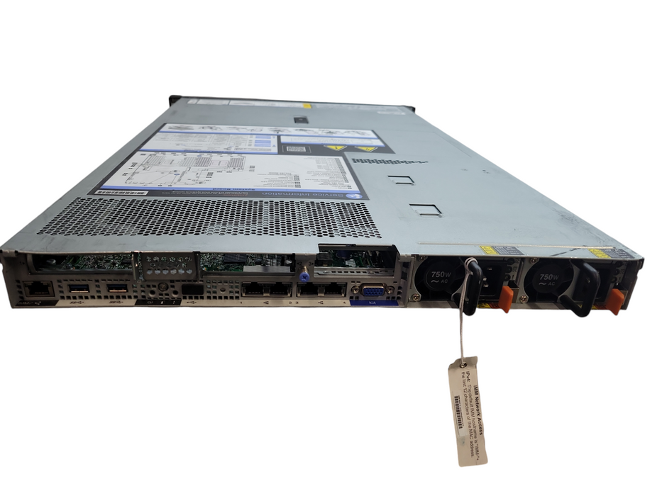 Lenovo SystemX 3550 M5 2x Xeon E5-2698v4 64GB RAM NO HDD AVAGO RAI _