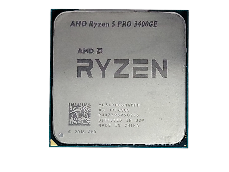 AMD Ryzen 5 PRO 3400GE 3.3GHz Quad-Core Socket AM4 CPU  Q_