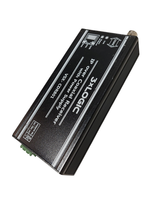 3xLogic IP Coaxial Receiver Power Supply VSX-CDR801 & TransmitterVSX-CDT801 =