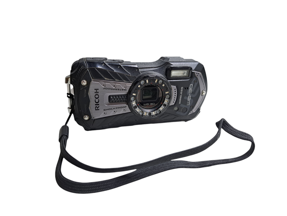 Ricoh WG-30W | 16MP Wireless Waterproof Digital Camera | *READ* Q