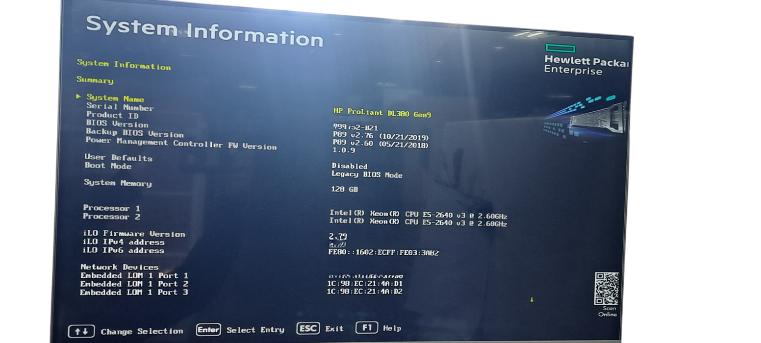HP ProLiant DL380 Gen 9 - 2x Xeon E5-2640 v3|128GB DDR4| 2x800W PSU