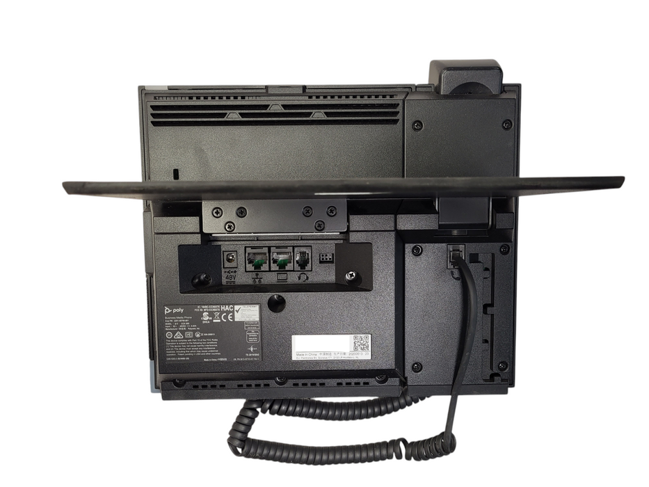 Polycom CCX 600 VoIP PoE USB-C Microsoft Teams Business Media Phone Han $
