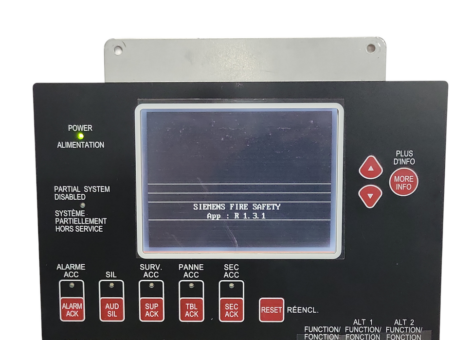 Siemens RCC-3 Fire Alarm Annunciator Command Center, READ _