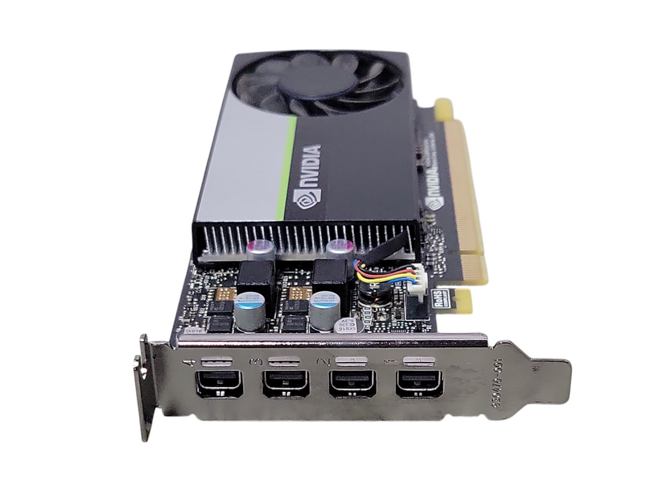 NVIDIA T600 4GB GDDR6 4x Mini DP Graphics Card, Low Profile bracket _