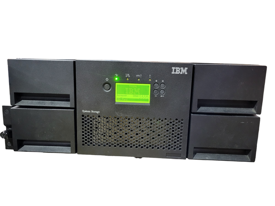 IBM TS3200 Tape Library 3573-L4U with 4 X LTO6 8Gb 35P1982 $