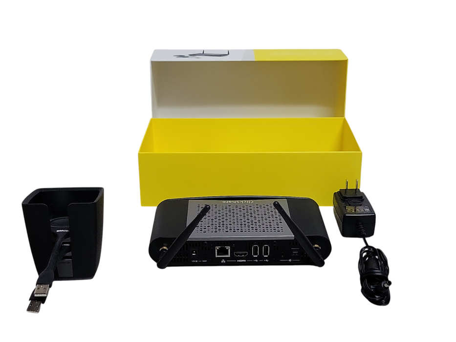 Barco ClickShare CSE-200 Presentation System w/ 2x Buttons & AC, 2x Antenna Q_