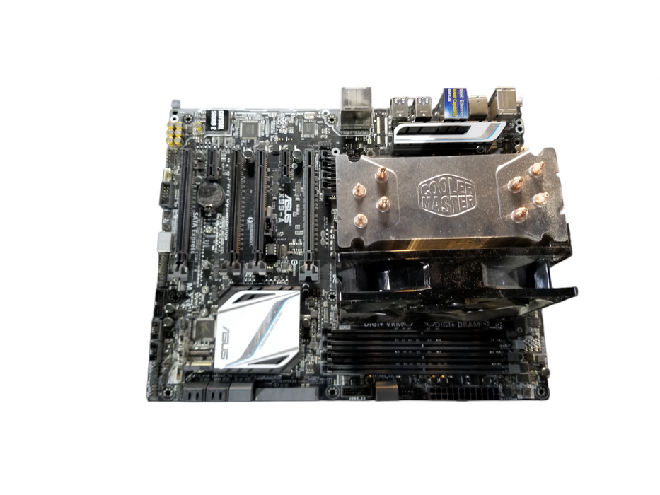 ASUS X99-A + Intel Core i7-5820K Combo - No RAM | Working - Come as Shown