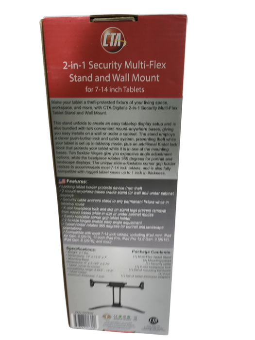 CTA 2 in 1 Security Multi Flex Stand And Wall Mount