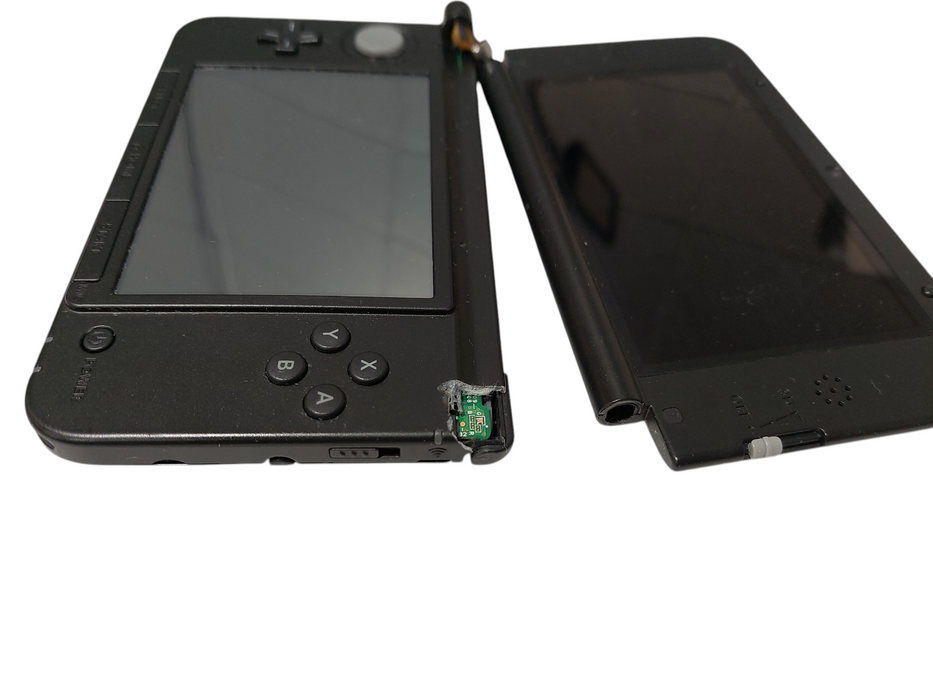 Nintendo 3DS XL Blue Broken Parts =