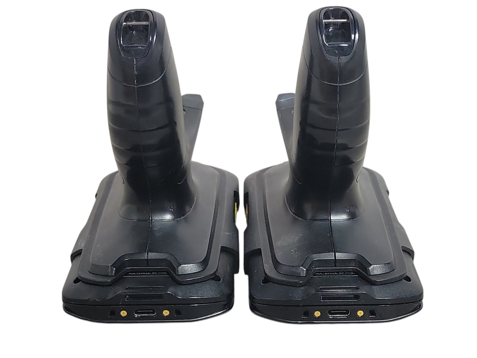 Lot of 2x Zebra TC200J-10C112A6 handheld barcode scanners _
