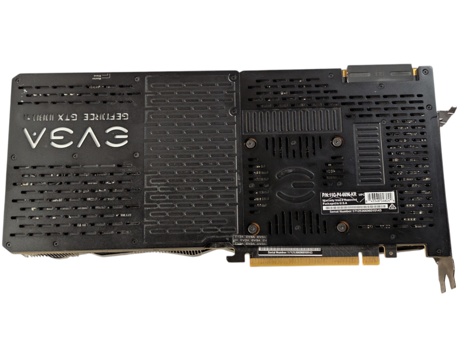 EVGA NVIDIA GeForce GTX 1080 Ti FTW3 11GB GPU 11G-P4-4669-KR -